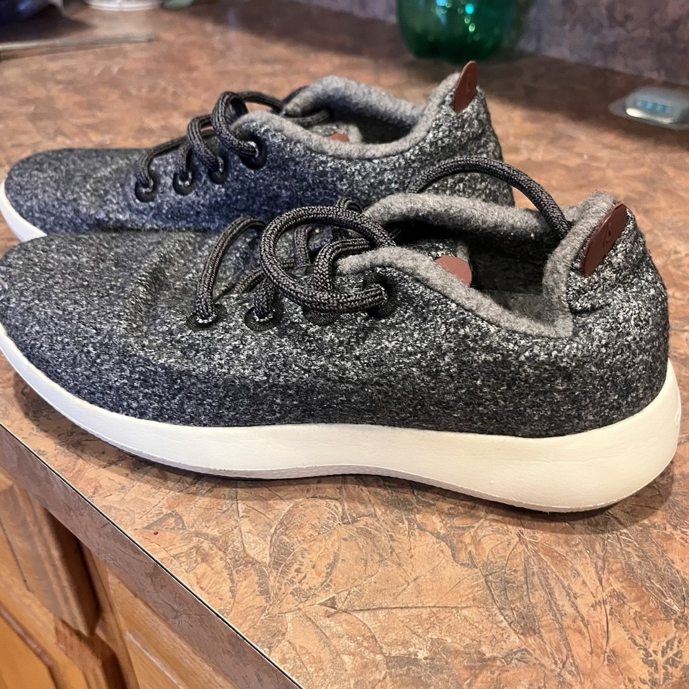 Allbirds Wool Runner Mizzles Shoes Women's Size 8 Gray Athletic Running 0421 NV1